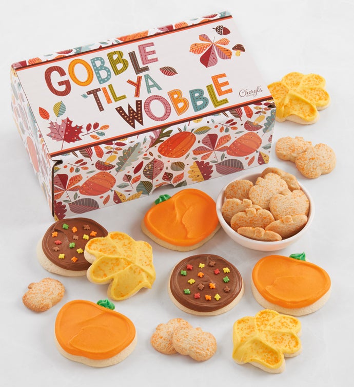 Gobble 'Til You Wobble Cookie Box