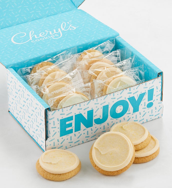 Cornbread with Hot Honey Buttercream-Frosted Cookie Flavor Box