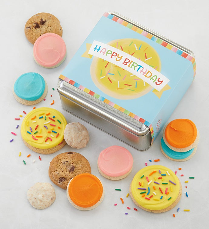 Happy Birthday Mini Treats Gift Tin