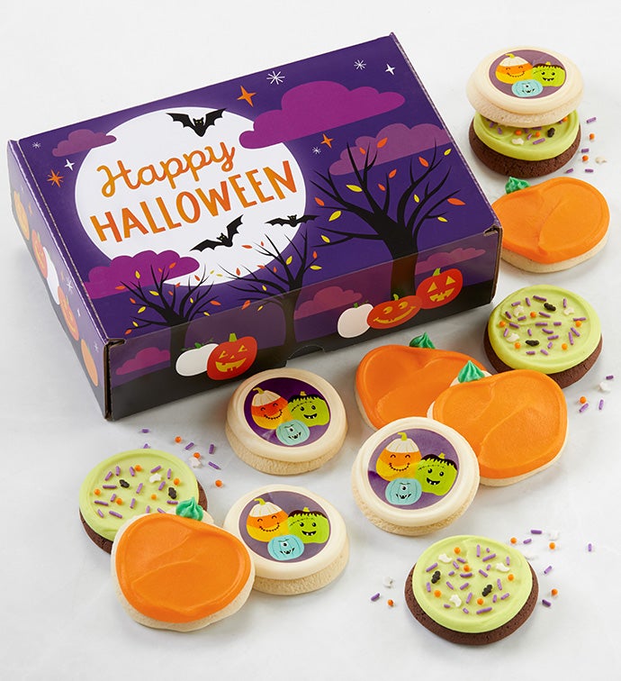 Happy Halloween Bow Gift Box