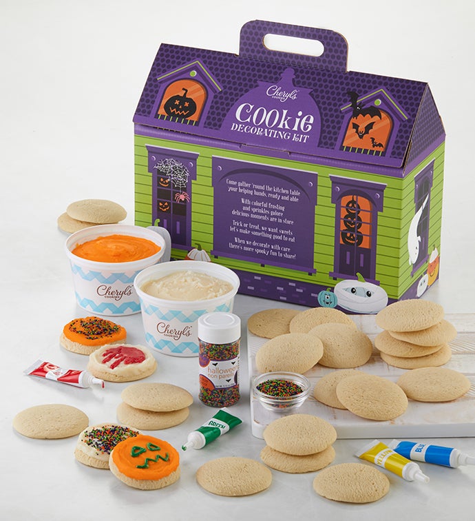 Deluxe Halloween Cutout Cookie Decorating Kit