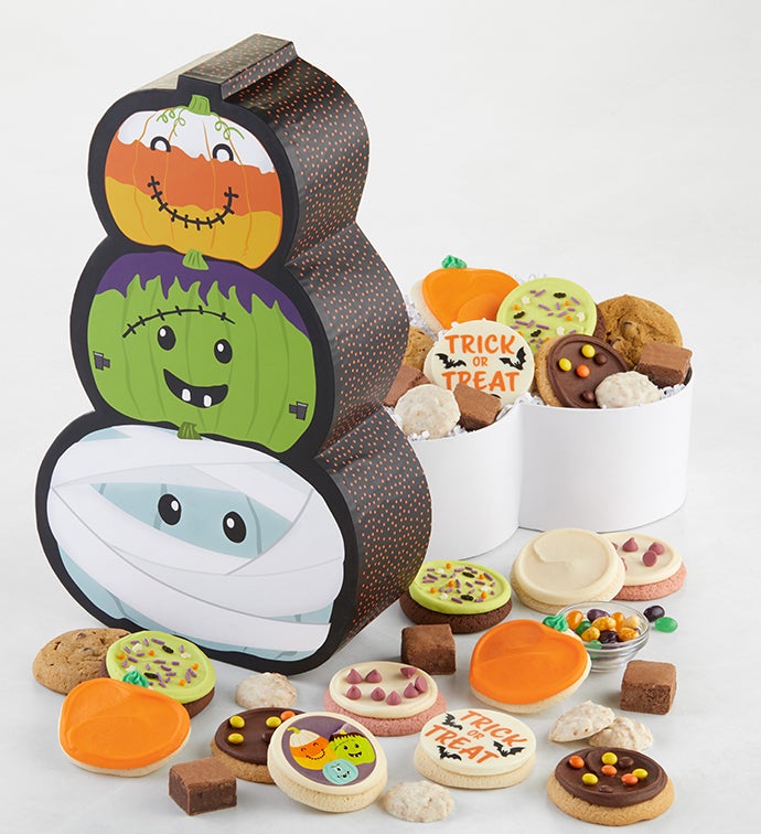 Cookies & Candy Pumpkin Gift Box