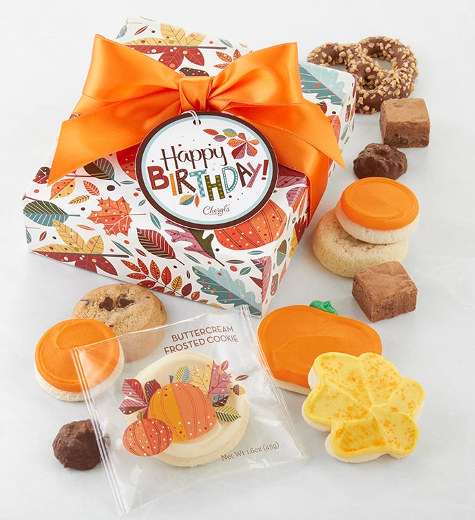 Fall Treats Gift   Happy Birthday