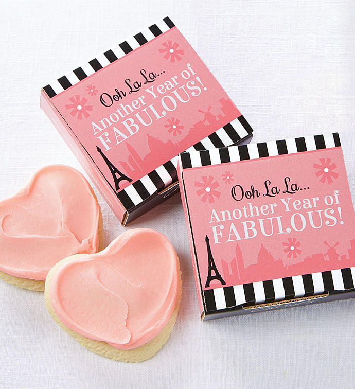 Oh La La Another Year Fabulous Cookie Card