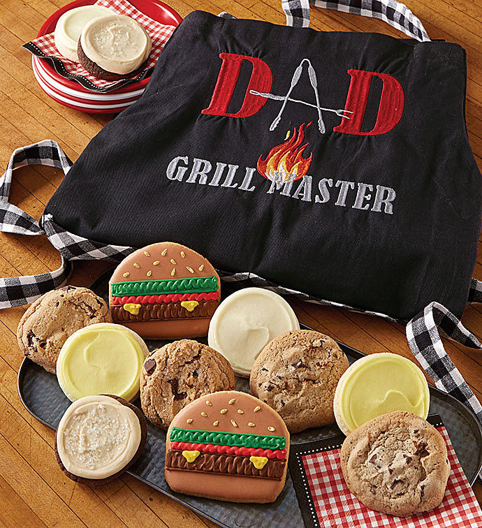 Grill Master Cookies and Apron