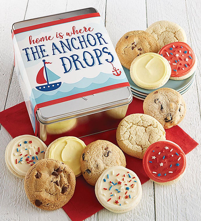 Home is Where the Anchor Drops Gift Tin
