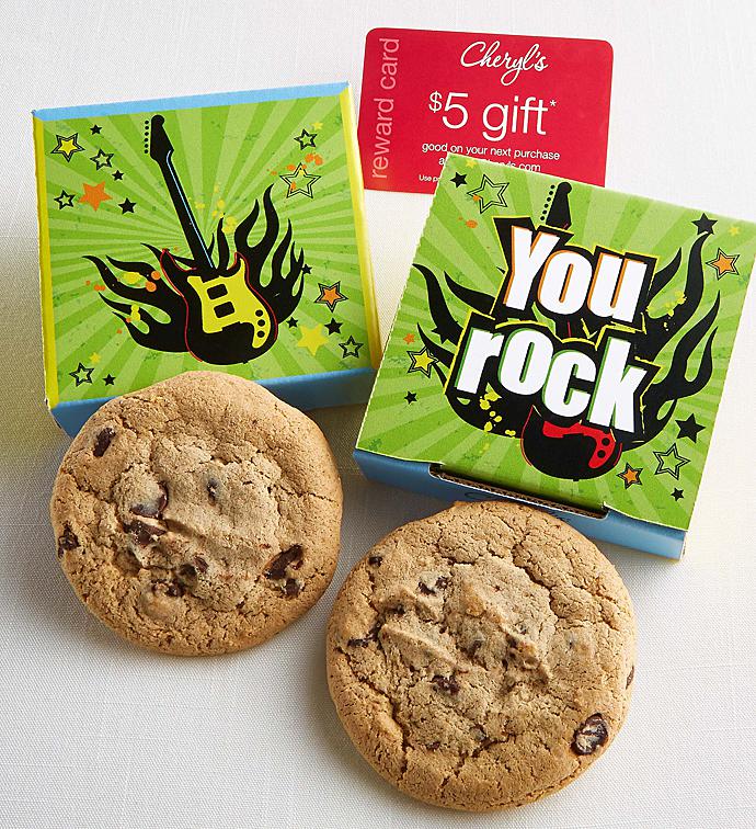 You Rock Cookie Card Case