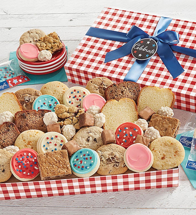 Red White and Blue Bakery Assortment