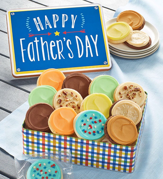 Father&#39;s Day Gift Tin Frosted