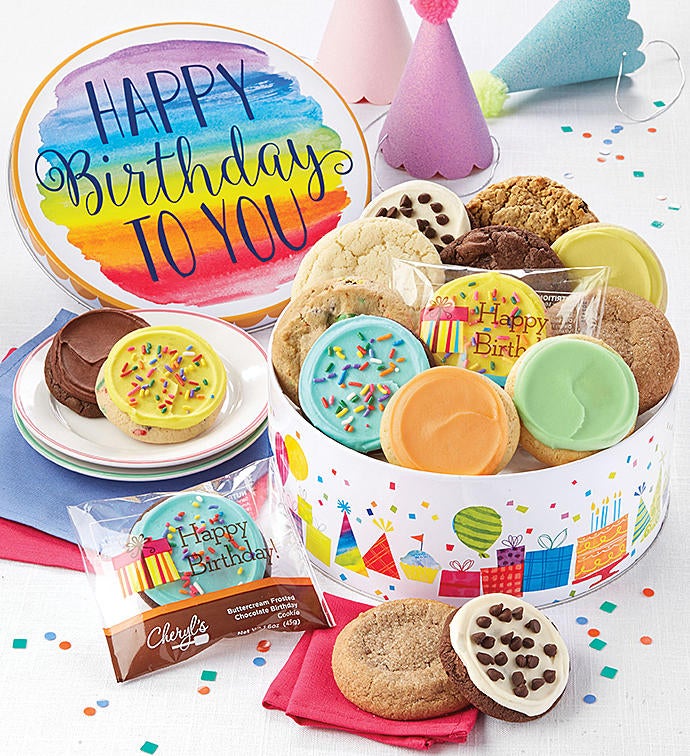 Musical Birthday Gift Tin    Create Your Own Assortment