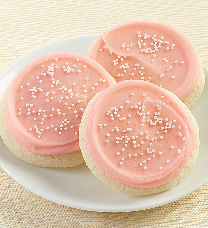Buttercream Frosted Champagne Cookie