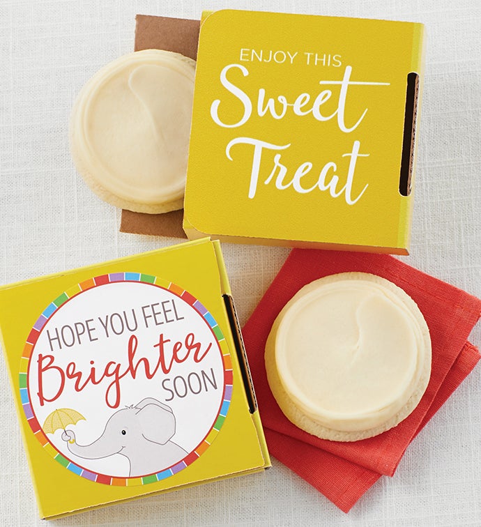 Feel Brighter Soon Cookie Card