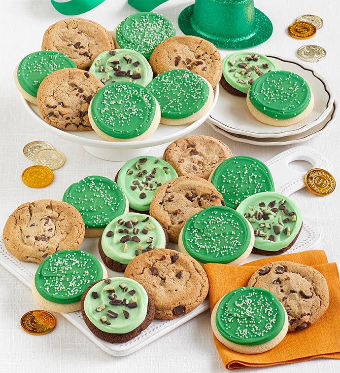 St Patricks Day Cookie Sampler