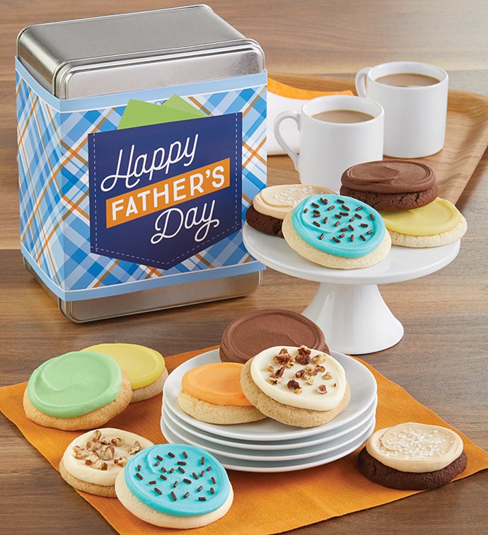Father's Day Gift Tin   Frosted Assortment
