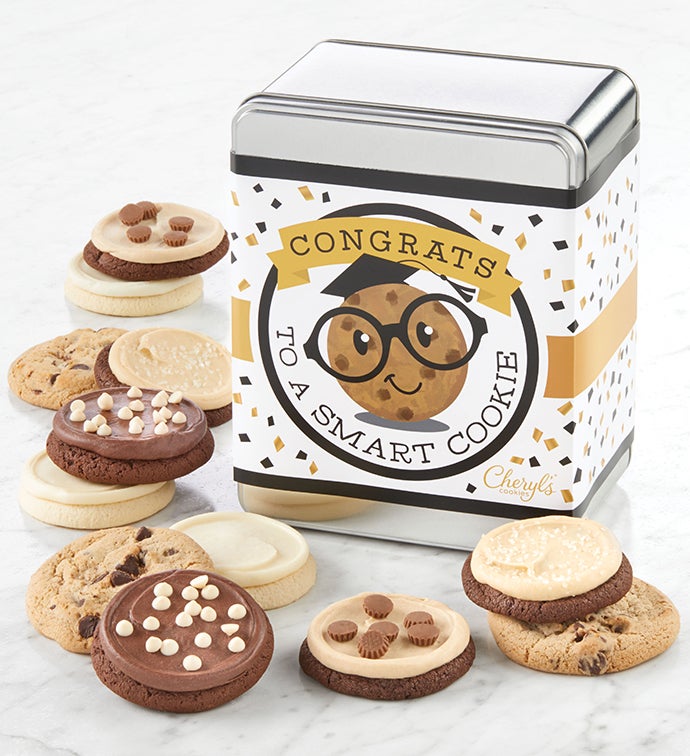 Graduation Cookie Gift Tin