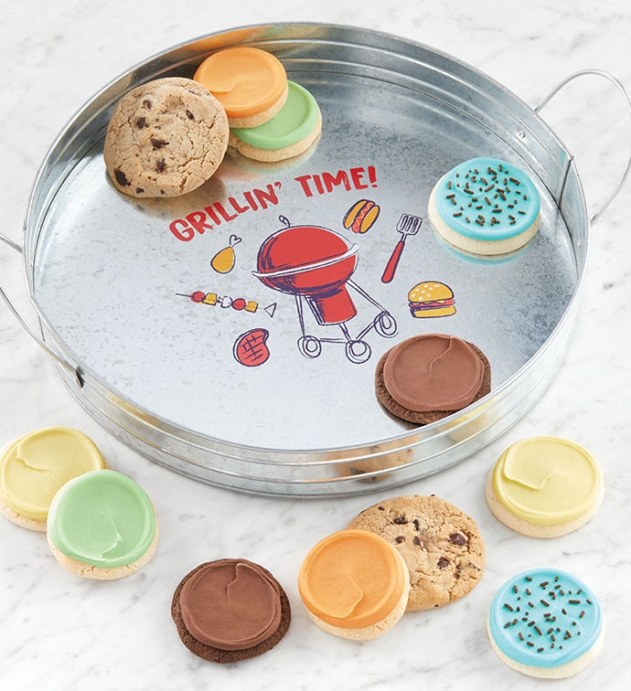 Grillin Time Tray and Cookies