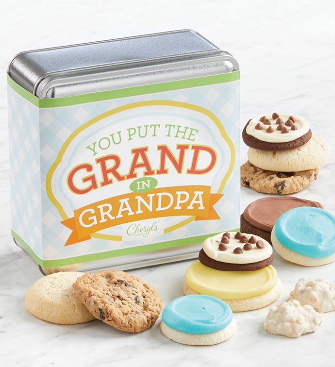 You Put the Grand in Grandpa Mini Treats Gift Tin