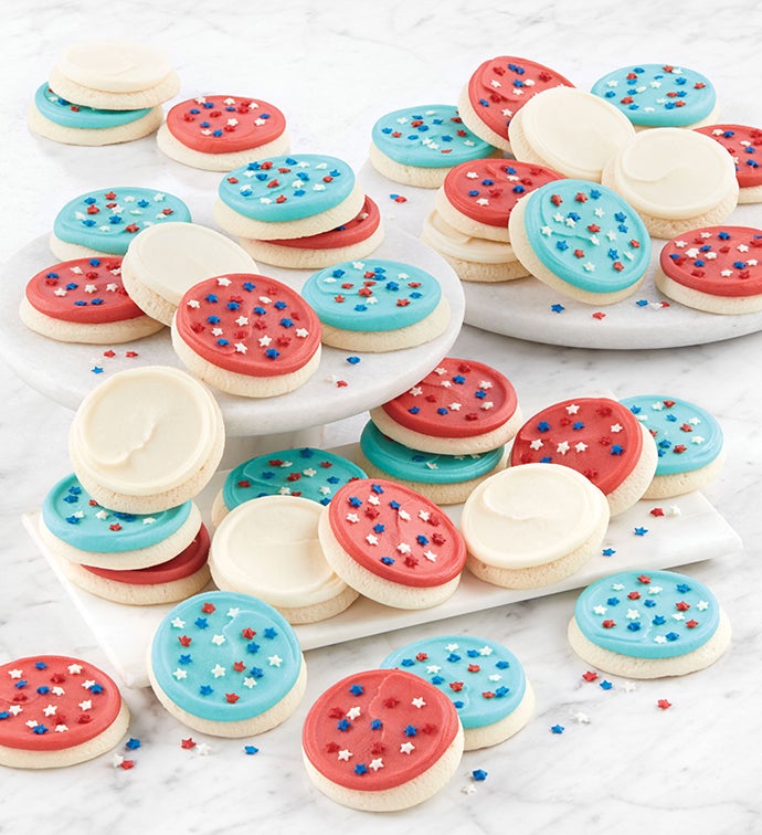 36 Buttercream Frosted Cookies