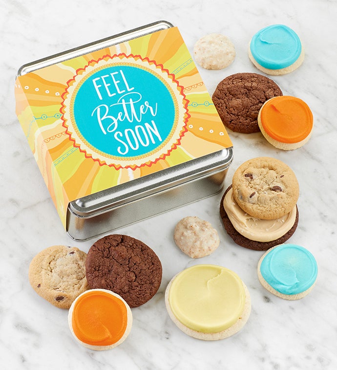 Feel Better Soon Treats Mini Gift Tin