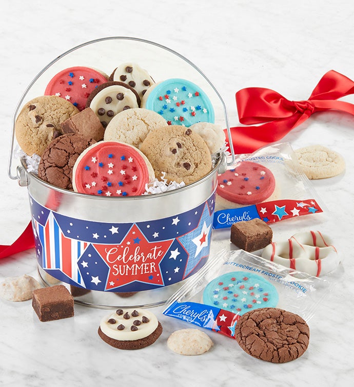 Cool Summer Cookie Tin