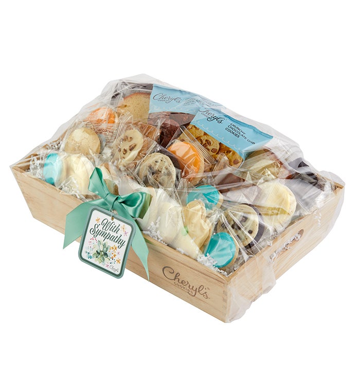 With Sympathy Gift Basket - Large