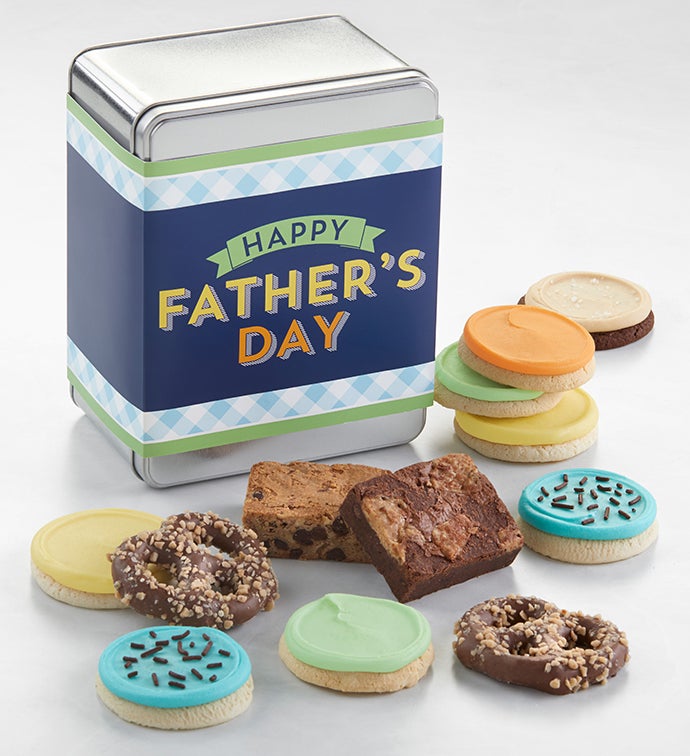 Father's Day Gift Tin   Bakery & Pretzel Assortment