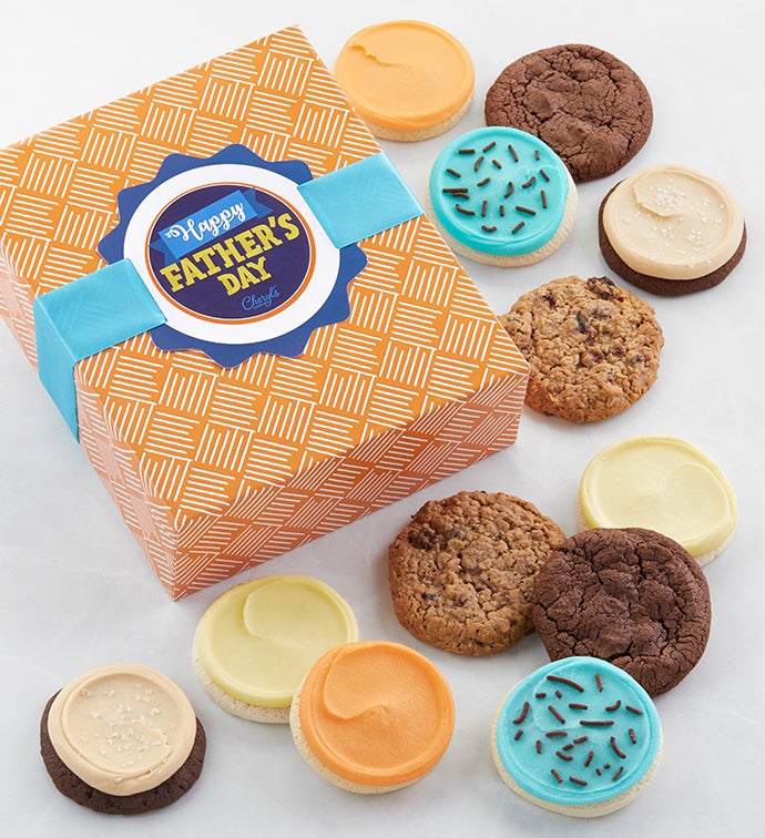 Happy Father's Day Cookie Gift Box