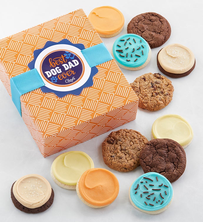 Best Dog Dad Ever Cookie Gift Box