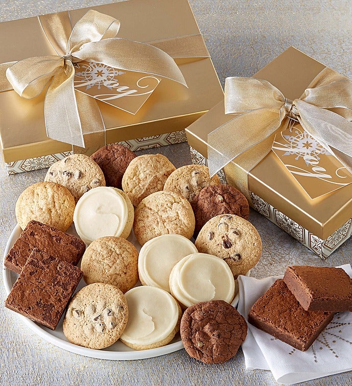 Gluten Free Joy of the Season Cookie & Brownie Gift Boxes