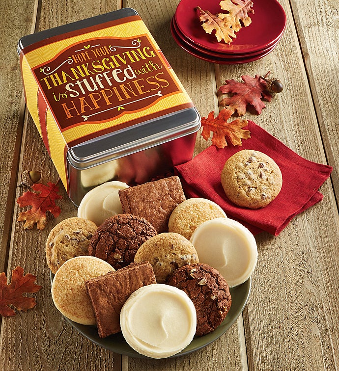 Gluten Free Hope Your Thanksgiving is Stuffed with Happiness Gift Tin