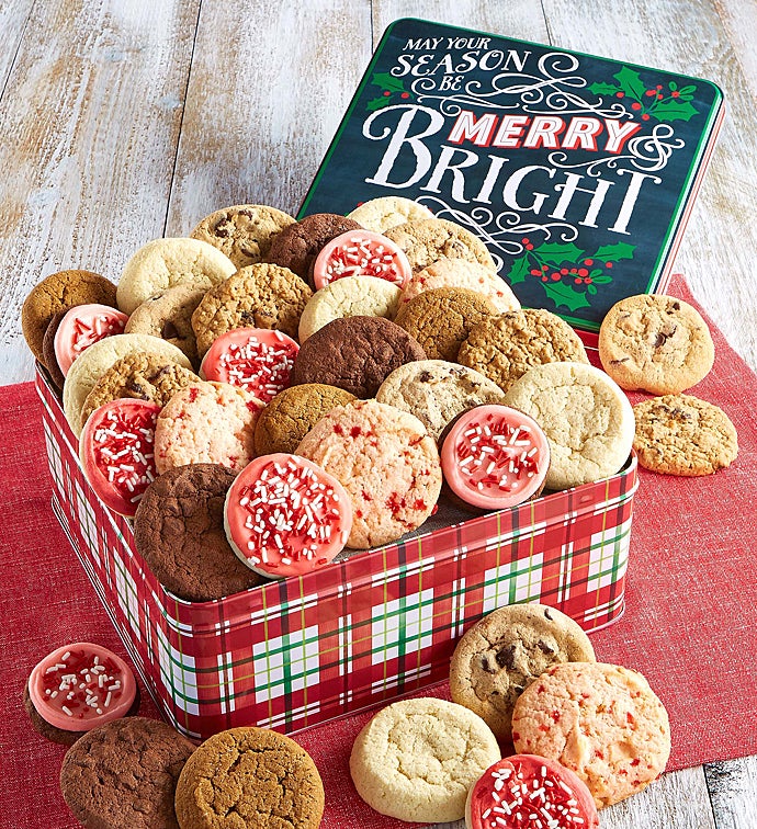 Merry & Bright Holiday Gift Tin