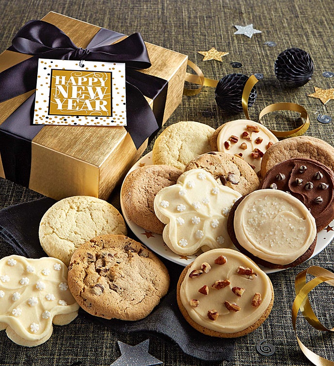 Happy New Year Cookie Gift Boxes