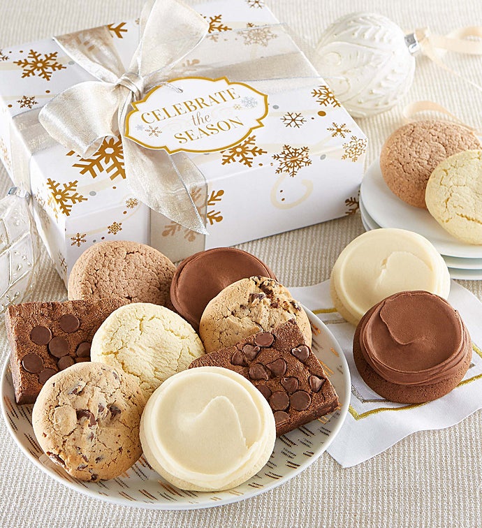 Sugar Free Celebrate the Season Cookie & Brownie Gift Boxes