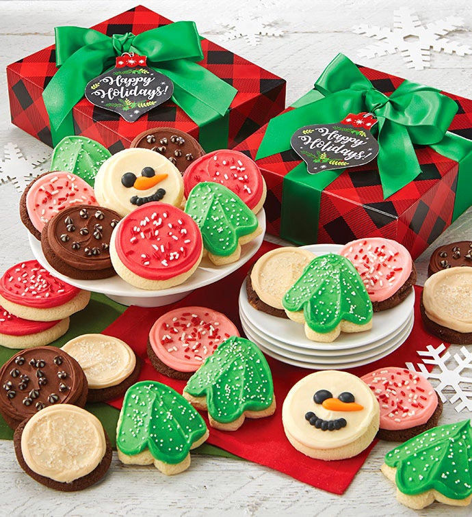 Warmest Wishes Frosted Cookie Gift Box