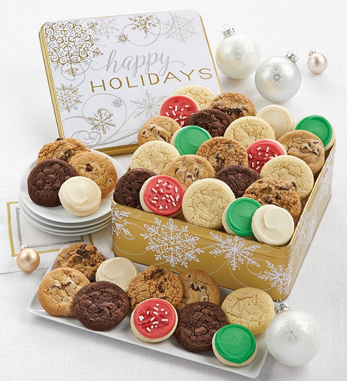 Grand Sparkling Holiday Gift Tin