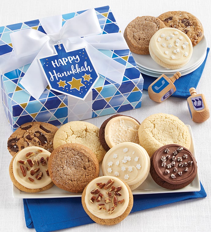 Happy Hanukkah Cookie Gift Boxes