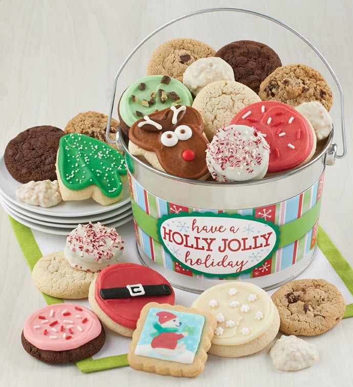 Holly Jolly Treats Pail