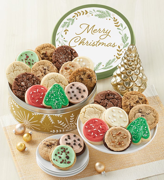 Premier Sparkling Merry Christmas Gift Tin – Assorted