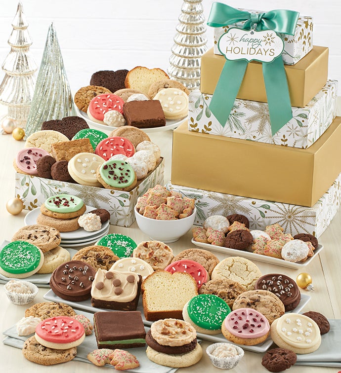 Sparkling VIP Gift Tower   Happy Holidays