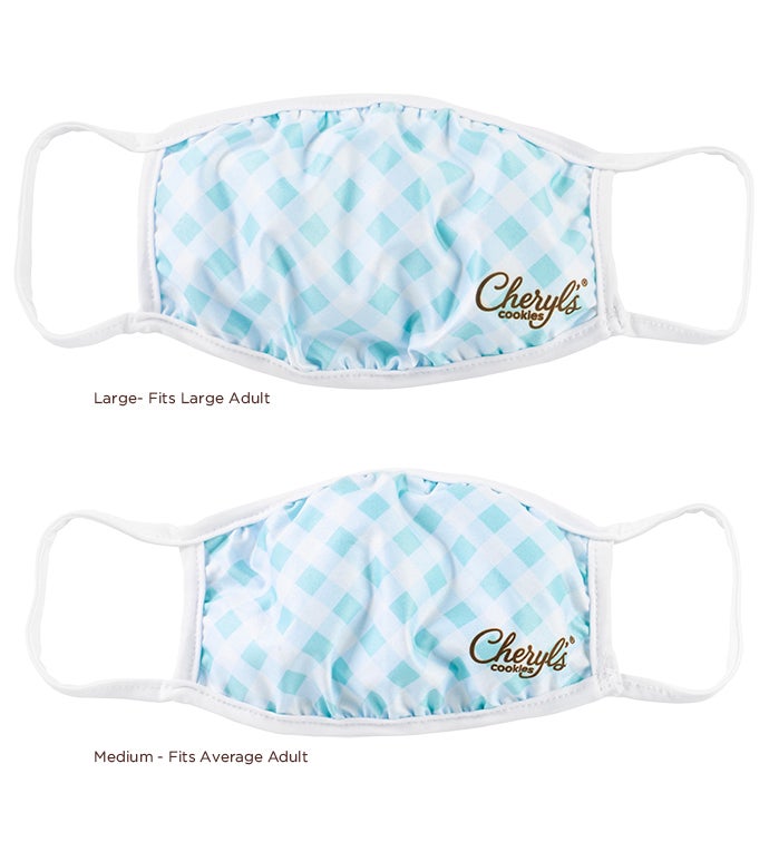 Cheryl's Gingham Face Mask – Medium