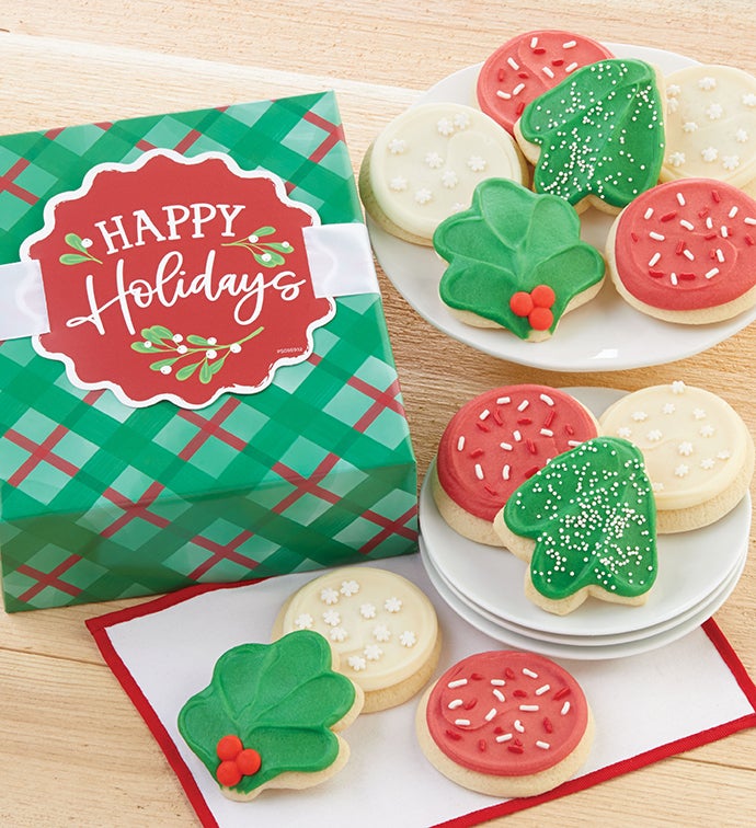 Cheryl's Buttercream Frosted Cut Out Cookie Gift Boxes