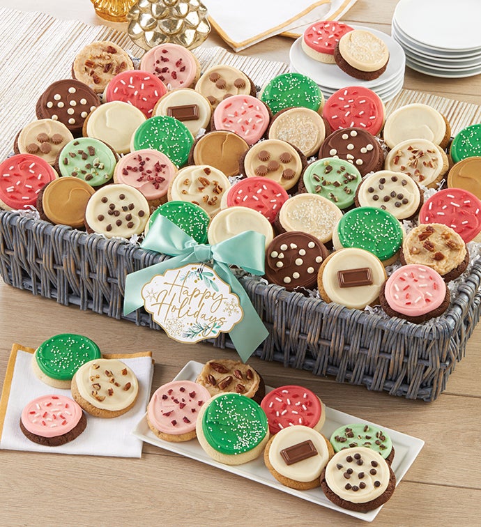 Buttercream Frosted Flavors Cookie Gift Basket   Grand