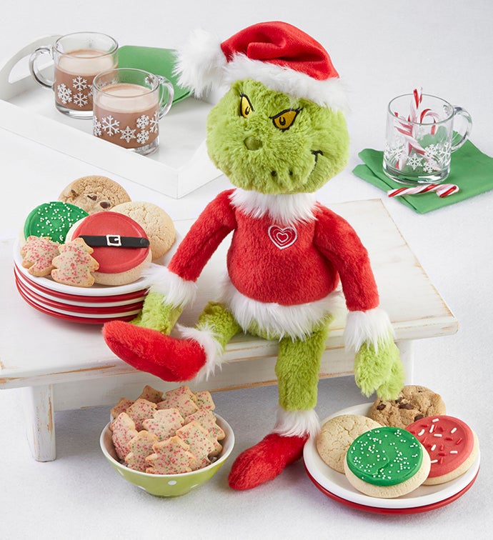 Grinch® Santa with Cookies