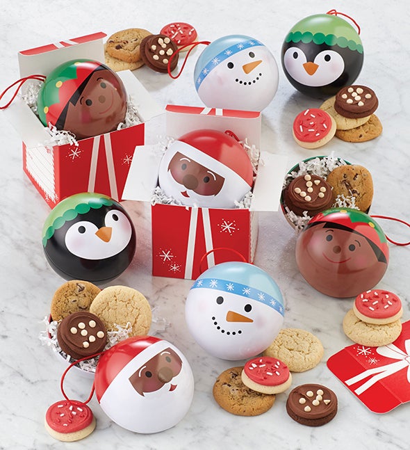 Cheerful Holiday Ornament Set