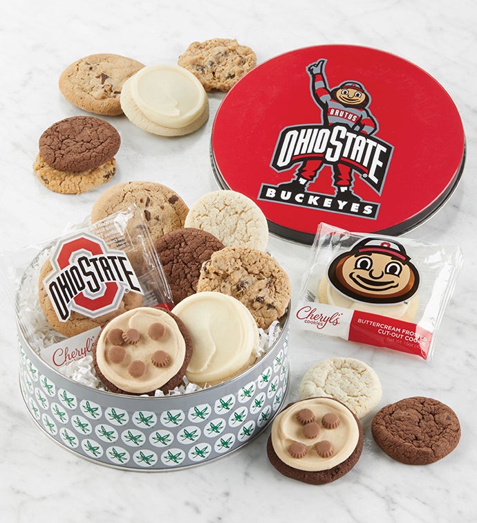 Ohio State University Cookie Tin