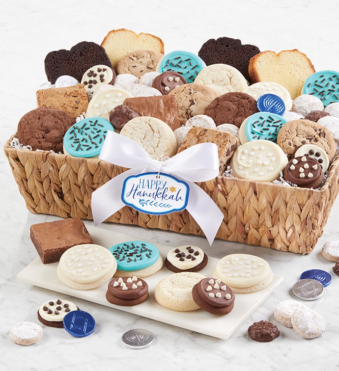 Grand Happy Hanukkah Bakery Gift Basket