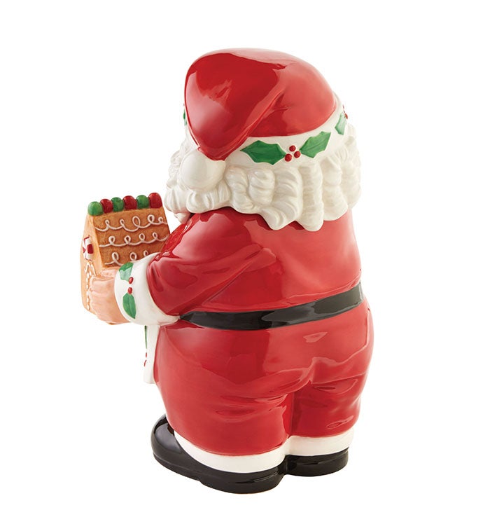 Collector's Edition Baking Santa Cookie Jar
