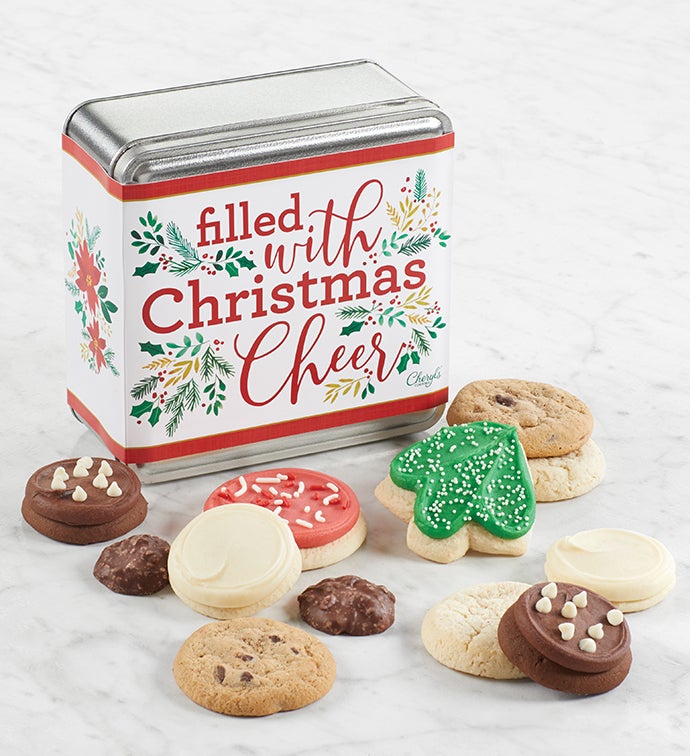 Christmas Cheer Mini Treats Tin