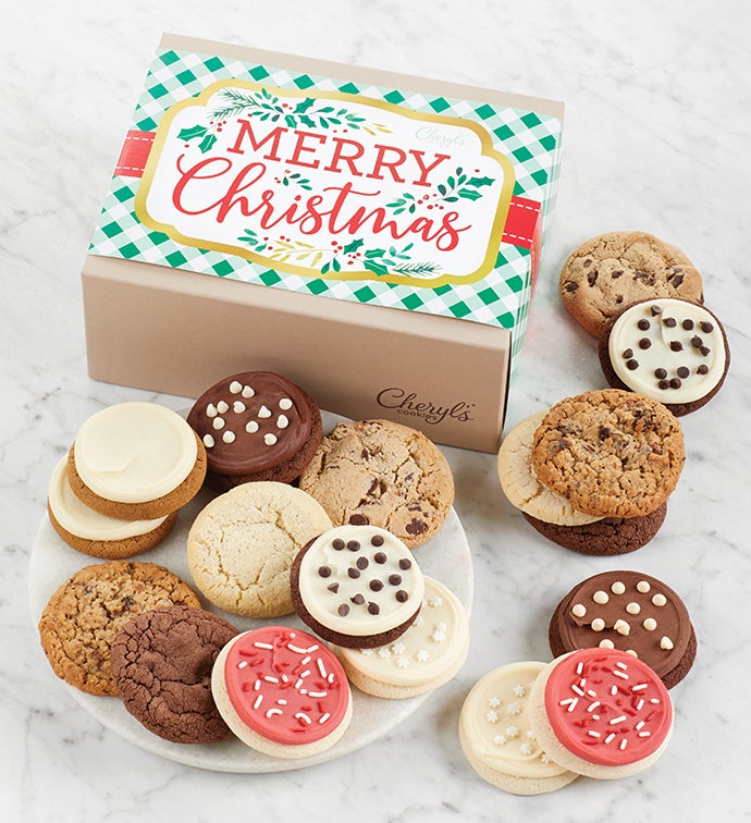 Merry Christmas Cookie Gift Box