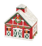 Collector's Edition Reindeer Barn Cookie Jar
